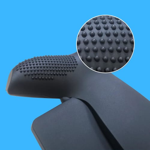 Joysog Anti-slip Silicone Cover Case Playstation Portal Remote Player Handheld Game Console Protector Skin  Black