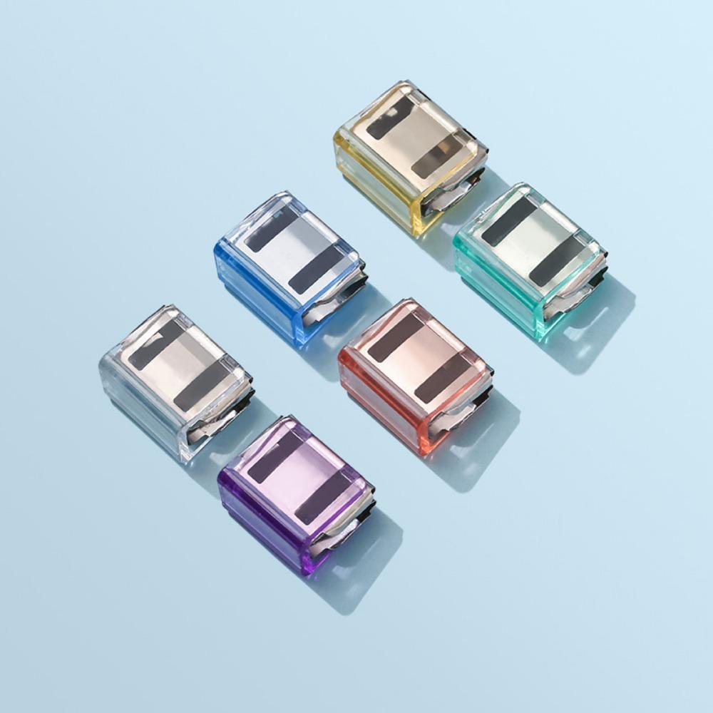 10PCS Small Fresh Push Clip Hand Account Clip Creative Student Test Paper Clip Office Photo File Storage Clip