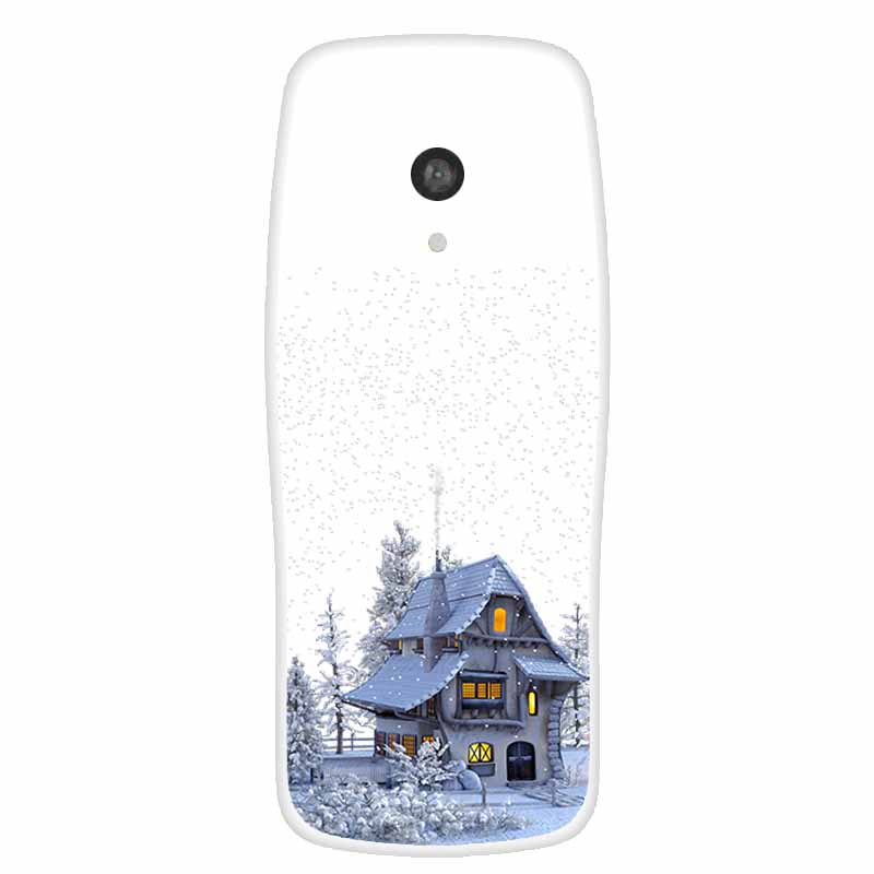For Nokia 3210 4G 2024 2.4"Cases Clear TPU Soft Silicone Phone Cover for Nokia 3210 TA-1618 Protective Back Shells Cartoon Print