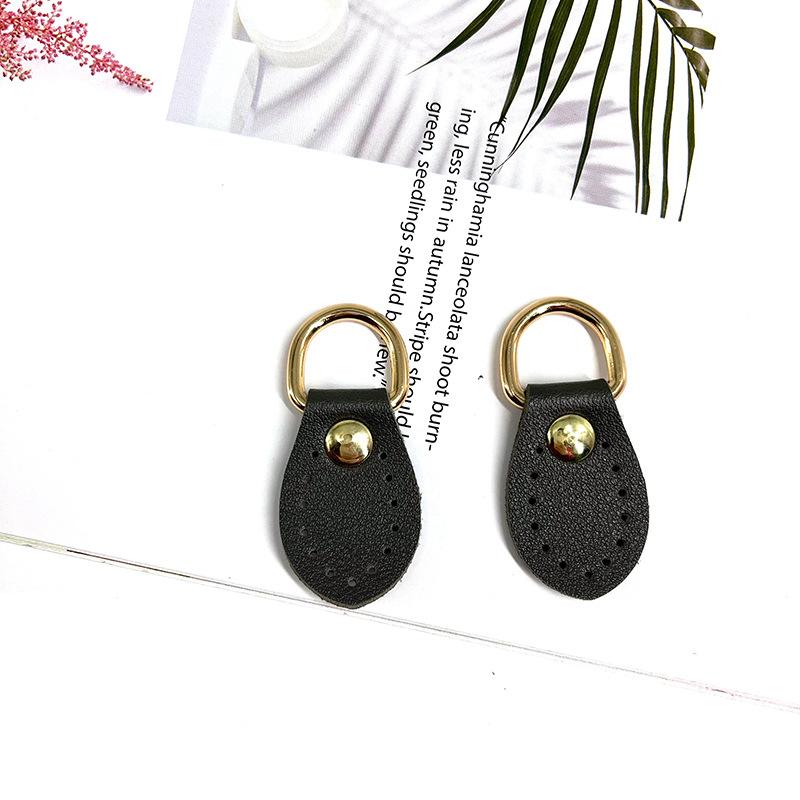 2PCS Multi-color DIY Luggage Accessories Leather Hand-stitched Buckle Pair Strap Accessories Buckle.