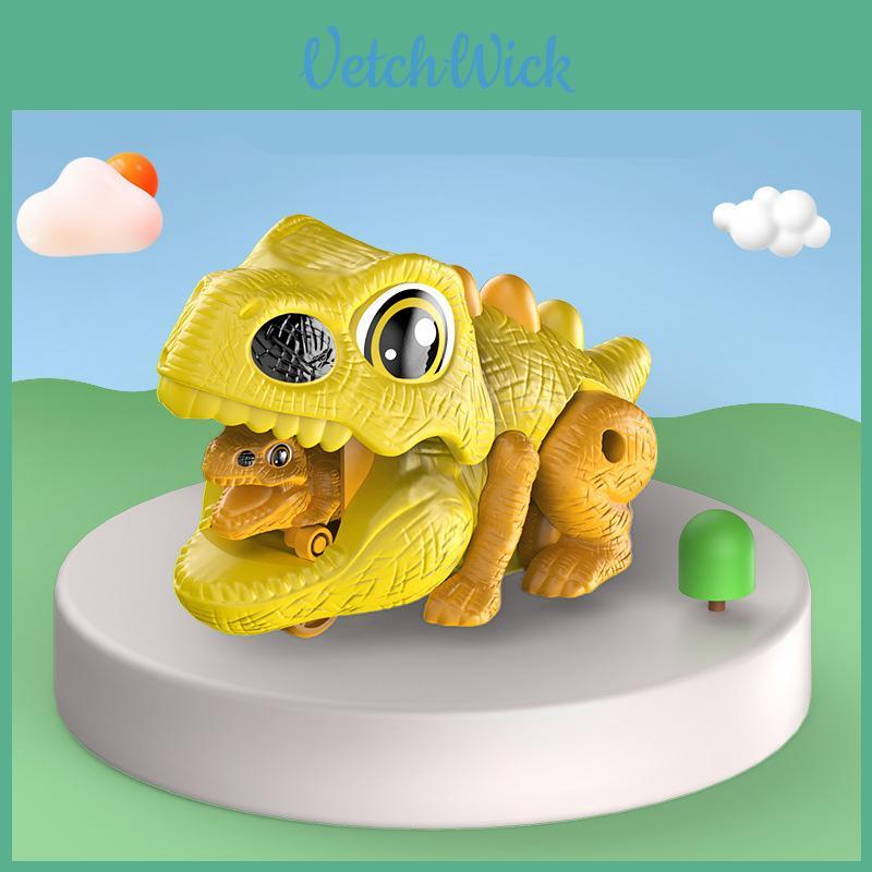 Inertial Dinosaur Car Launcher King Kong Parent-child Battle Boy Gift Plastic Animal Shape