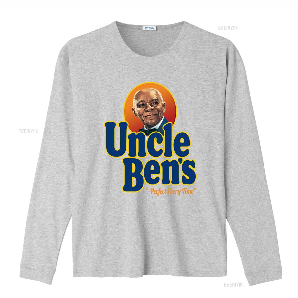 Uncle Bens Rice Food Cooking T Shirt Cute Hipster All Match Perfect Every Time Vintage Washed Soft Top For Everyday Wear
