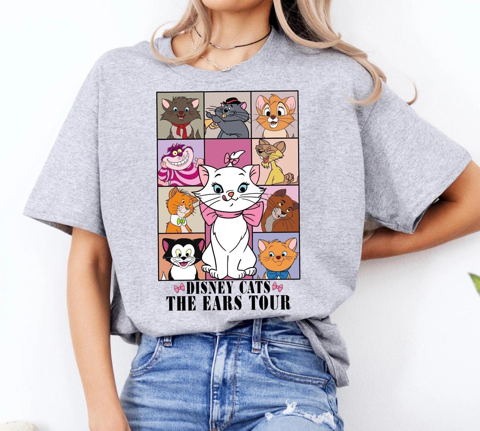 Cats Characters Shirt Cats The Eras Tour Shirt Marie Cheshire Shirt XXL