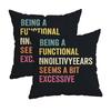 Gradient Blue Pillowcases For A Modern Lookzipper Design, Decorative Pillowcase, 45X45 Cm Pillowcase