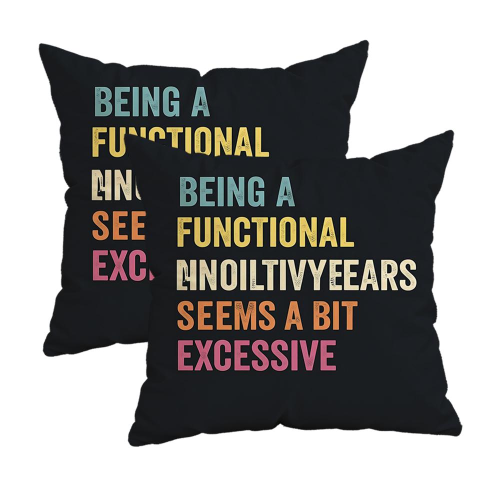 Gradient Blue Pillowcases For A Modern Lookzipper Design, Decorative Pillowcase, 45X45 Cm Pillowcase
