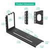 Vertical GPU Card Holder 3 Slot Metal Graphics Card Stand PCIE3.0 for Better Cooling Stability GPU Bracket