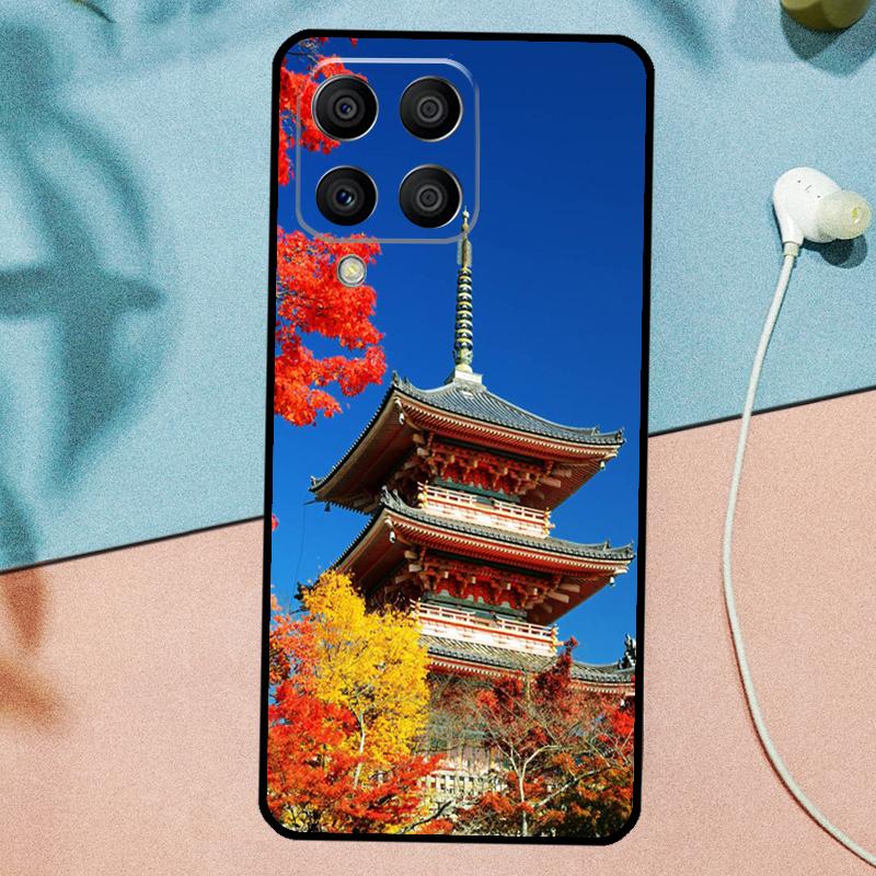 Japanese Temple Kyoto For Samsung Galaxy M31 M11 M23 M12 M13 M14 M15 M35 M55 M34 M54 M33 M53 M32 M52 M06 M16 Case