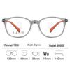 Ultra-Light Silicone Youth Glasses with Adjustable Nose Pads