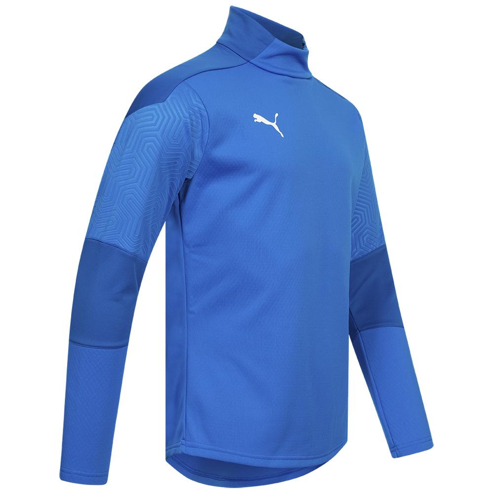Puma Player Edition Fleece Thick High Neck Warm Long Sleeve Football Shirt Men Tops 656480-02