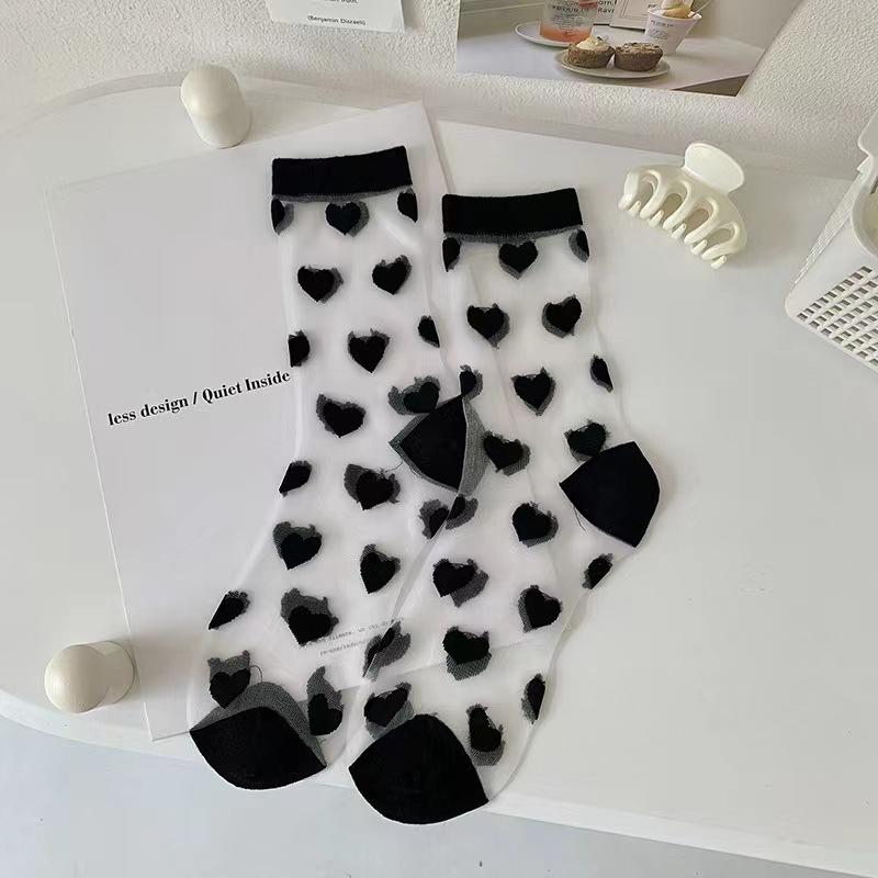 Skarpetki damskie wiosenno-letnie cienkie przezroczyste szklane pończochy skarpetki kryształowe Japońskie skarpetki skarpetki łódkowe