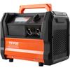 VEVOR Refrigerant Recovery Machine, 1 HP Dual Cylinder Portable AC Recovery Machine with 3000rpm Brushless Motor