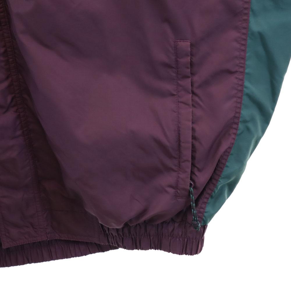 Columbia 90s Old Two-tone color Nylon jacket wine-red Outdoors Men's Used