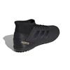 Adidas Predator 19.3 Synthetic Leather Round Toe Lace-Up Non-Slip Wear-Resistant Breathable Mid-Top Soccer Shoes Kids Soccer Shoes Black G25801