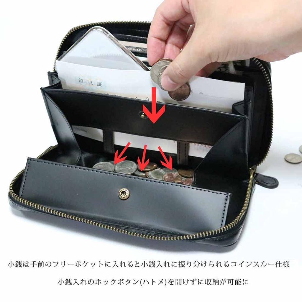 Schwarzes Tochigi Leder Tochigi Leder Erwachsenes Echtes Leder Rindsleder Langes Portemonnaie Portemonnaie Leder Langes Portemonnaie Herren Damen Herren Rundreißverschluss Rundreißverschluss Münze