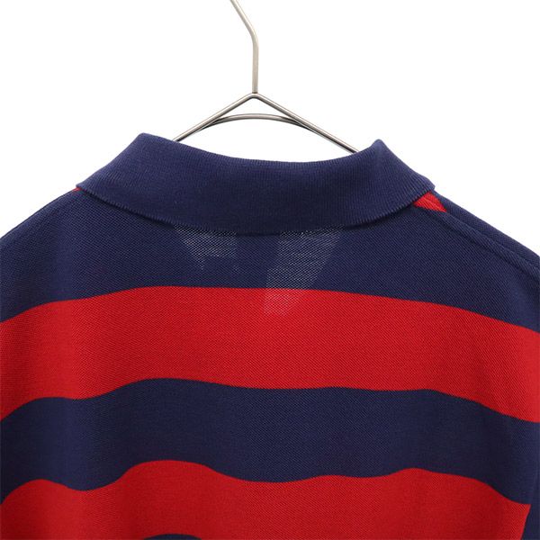 unused Polo by Ralph Lauren border Short sleeve Polo shirt XL Fawn Men's Used
