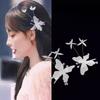 Forest Style Fairy Chiffon Butterfly Hair Clip Three Dimensional Dynamic Hair Accessory