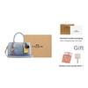 Coach Rowan Logo Charm Denim Shoulder Tote Bag Women Handbags Light-Indigo CDY74-IMNIM