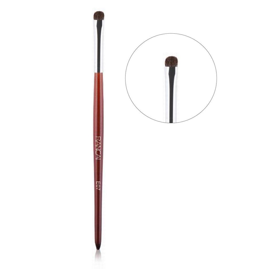 Tragbarer reiner Pferdehaar Lidschatten Verblenderpinsel - Große weiche Borste für Augen-Make-up