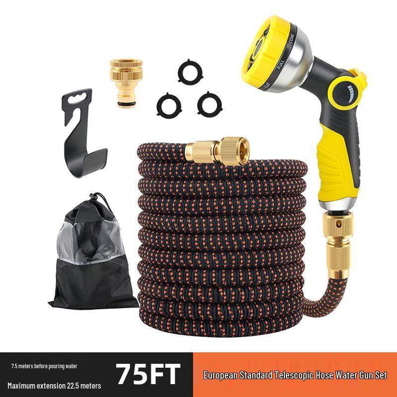 Retractable High-Pressure Water Hose for Car Wash, Gardening, and Sprinkler Use
