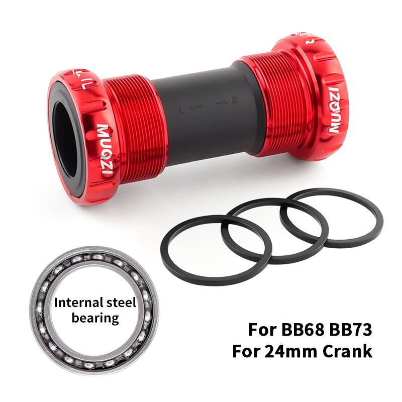 MUQZI Keramik Innenlager BB68 BB73 Gewinde BB86 BB90 BB92 Press Fit Fahrrad Innenlager für 22 24mm Kurbelgarnitur