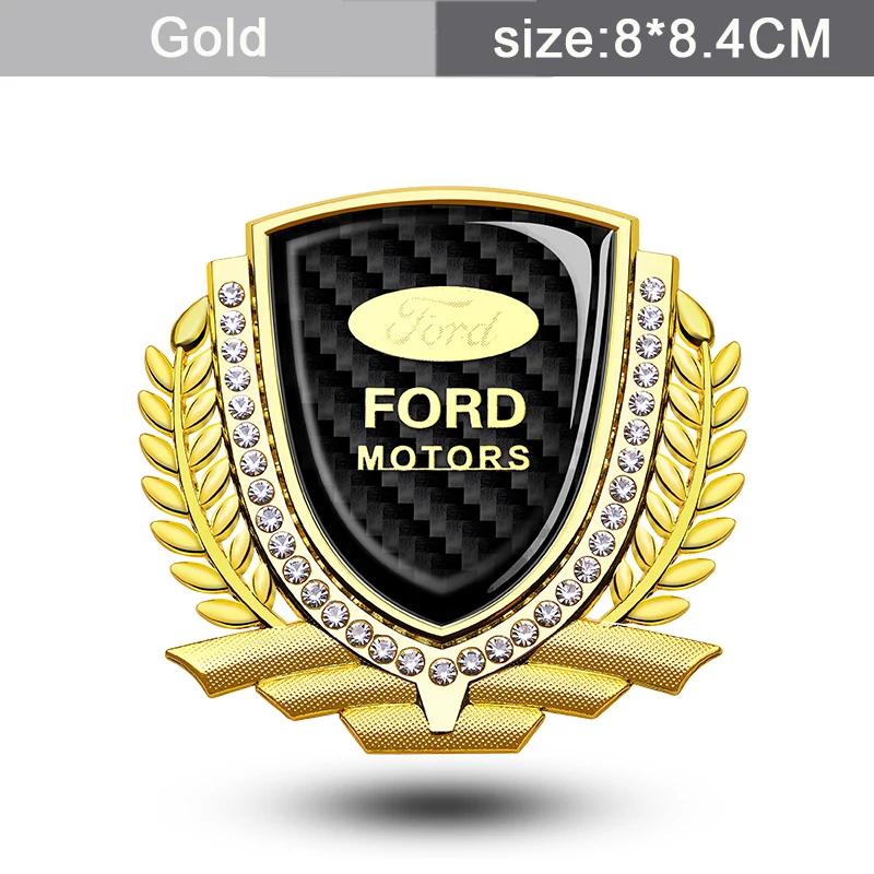 Car Whole Body Metal Sticker for Ford Logo Ranger Mondeo Raptor Explorer Transit Ecosport Focus Edge Galaxy Fiesta Window Emblem
