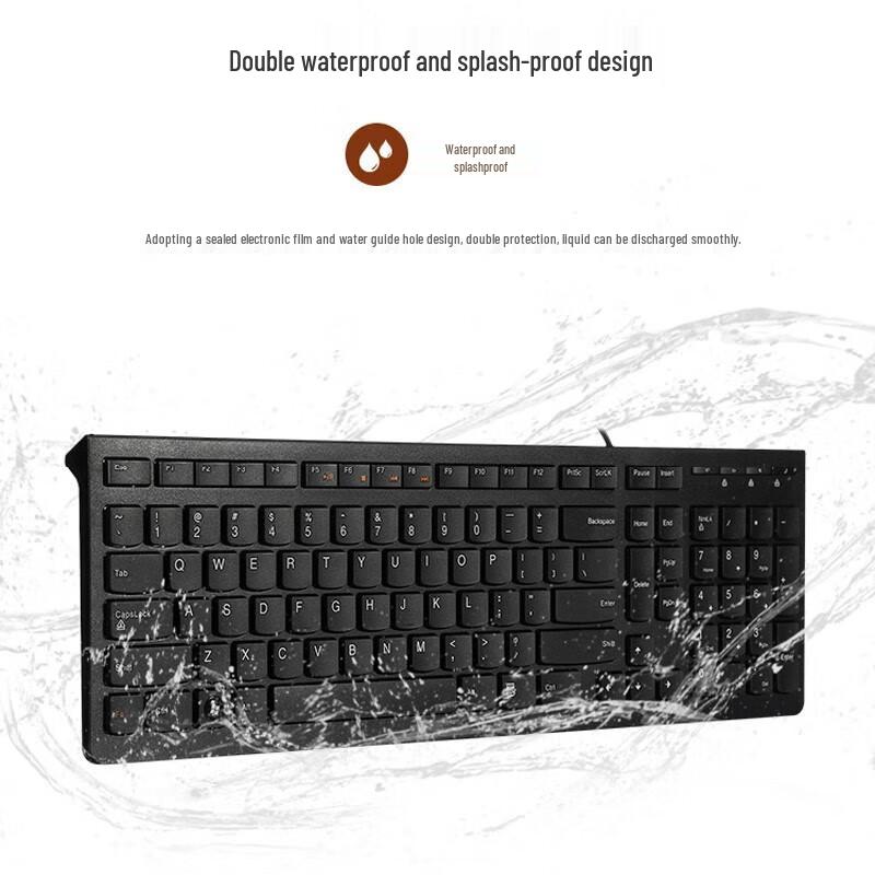 Lenovo K5819 Wired Office & Gaming Keyboard