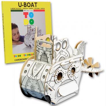 The Package Includes a Submarine Assembly and Painting Kit.