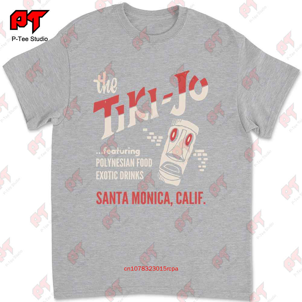 The Tiki Jo Santa Monica Ca Vintage Bar T Shirt TRDL