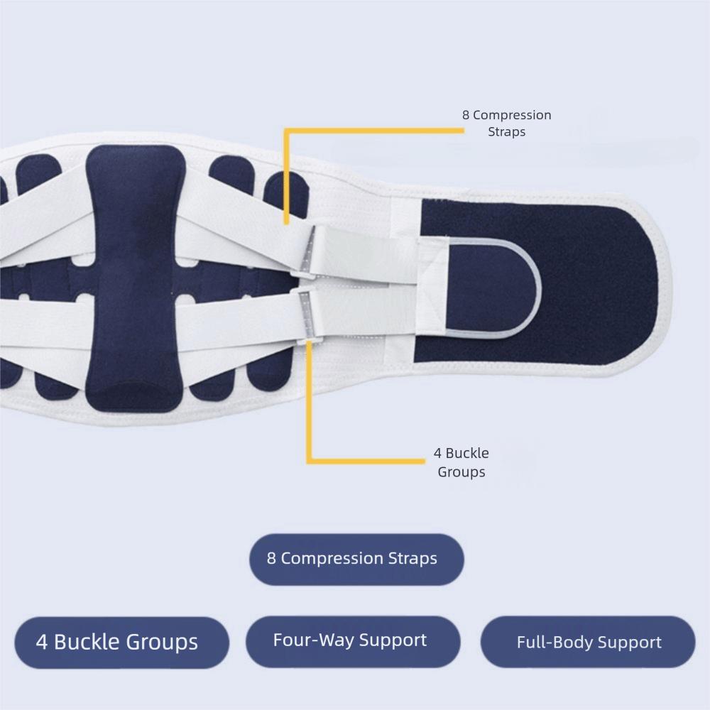 Posture Corrector Waist Support Belt Adjustable Lumbar Waist Support  Sports