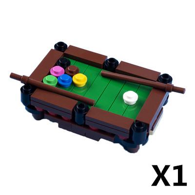 DIY City Decoration Home Building Block Accessories Bed TV Sofa Refrigerator Dining Table Sweeper Phone Brick Gift Toy Kids J078