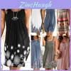 Stylish Women Boho Summer Beach Midi Dress With Gorgeous Floral Print And Loose Fit