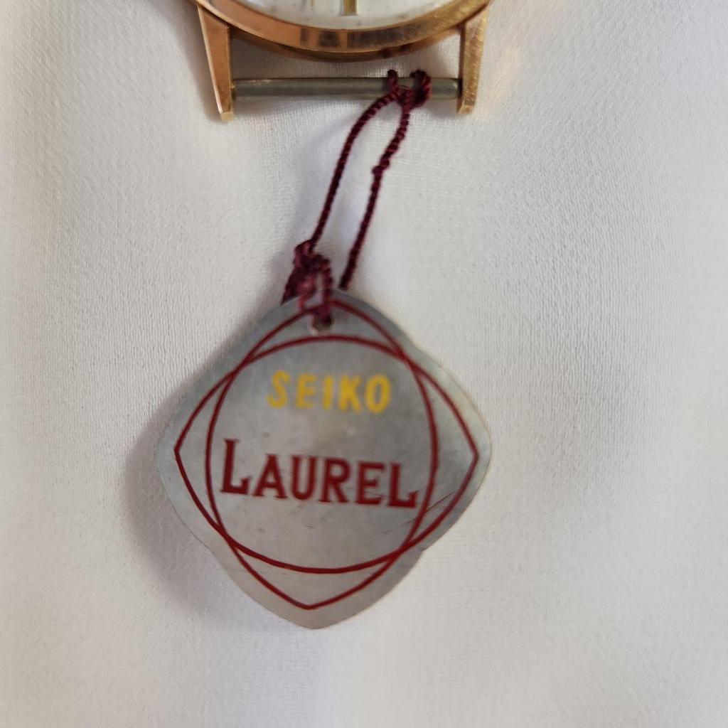 [USED] SEIKO LAUREL Gold Hand-Wound Watch Seiko Laurel Wristwatch