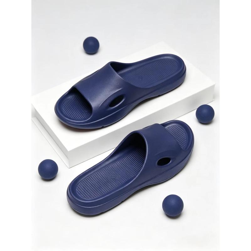 New EVA bow design non-slip bottom sandals outside slippers men and women home non-slip elderly pregnant women anti-fall