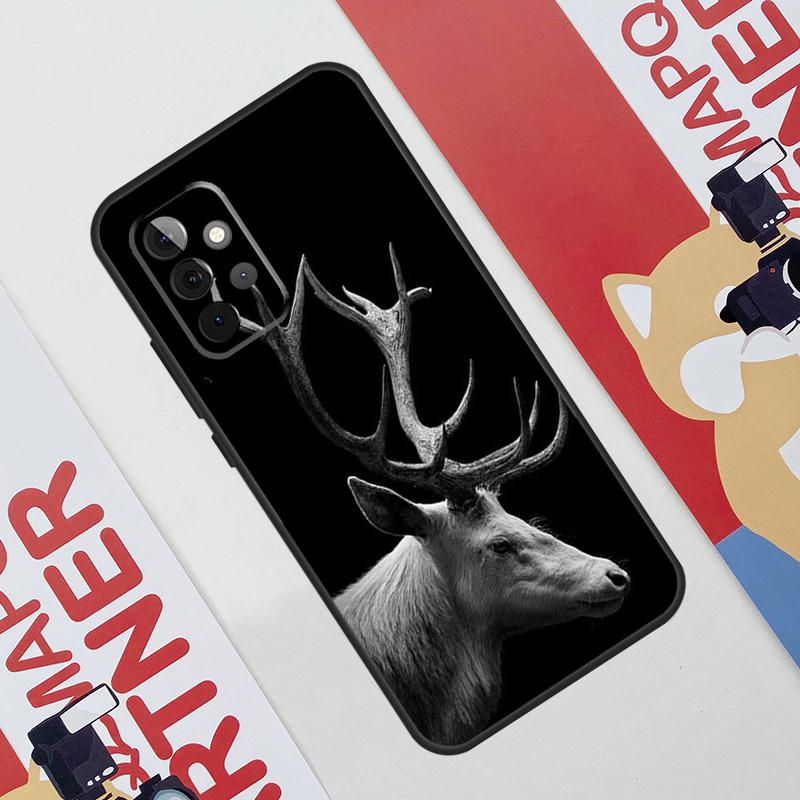 Deer Case For Samsung Galaxy A53 A16 A26 A36 A56 A55 A35 A15 A52 A32 A12 A33 A13 A14 A34 A54 A17