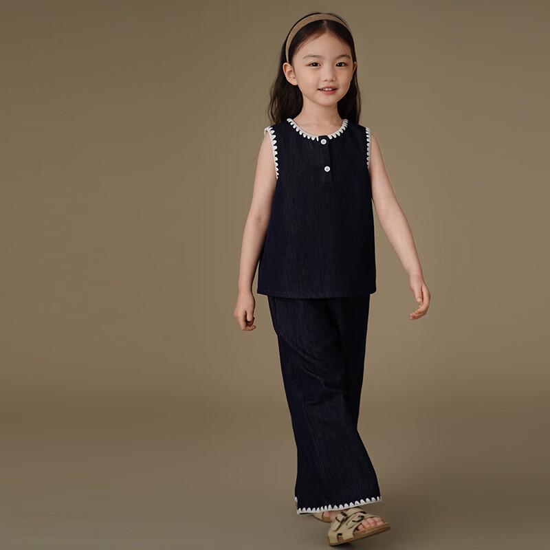 Hacikis Girls  Summer Casual Denim Collection 140