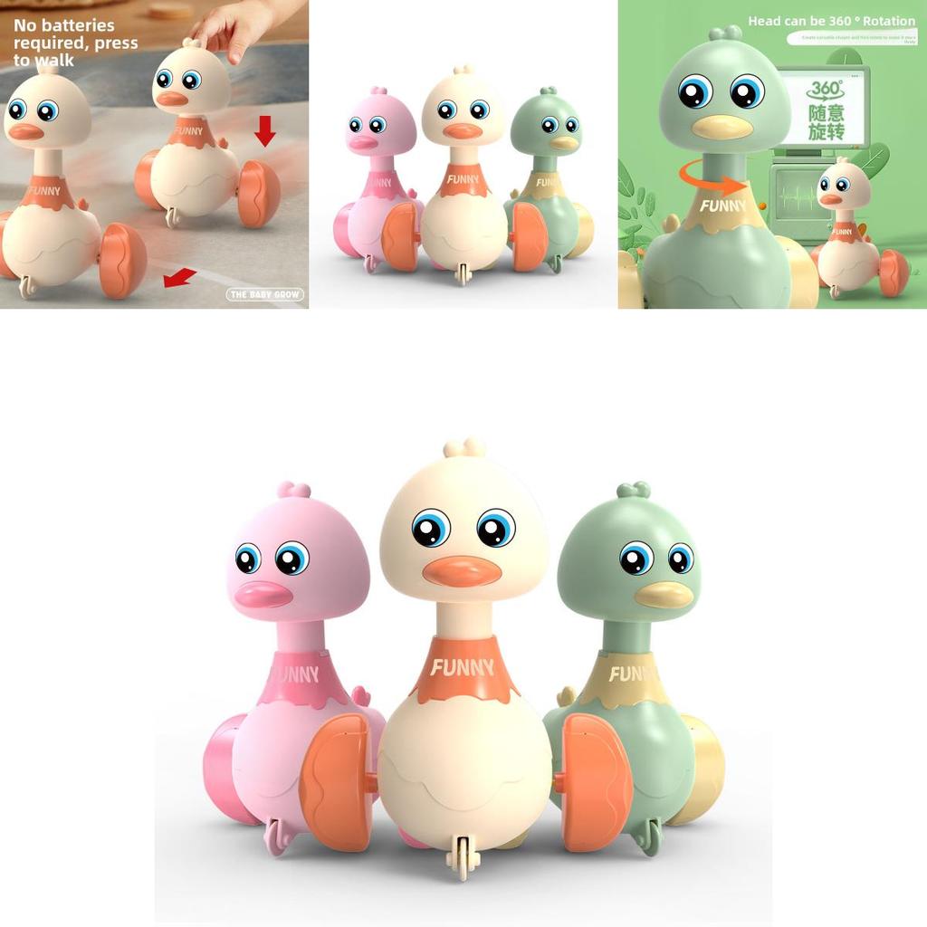 Childrens Animal Push Car With Inertia Sliding And Pressing Toy For Learning And Play