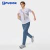 FILAFUSION Men's Woven Cool Quick-Dry Straight-Leg Pants