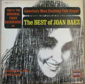 LP Record JOAN BAEZ, BILL WOOD (5) & TED ALEV - The Best Of Joan Baez ES12001 EMUS 1974 US Country/Folk Used