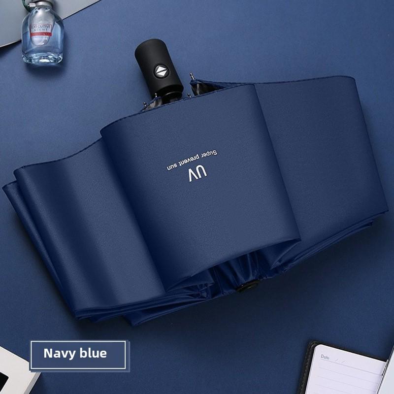 Customizable Automatic Folding UV-Protection Umbrella for Sun and Rain