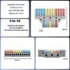 CTRICALVER Quick Splice Electrical Terminal Assortment 14AWG Pin Wiring Rail Screw Mount Compatible 2.5mm², 3-12 Connectors, 4-Pack - &