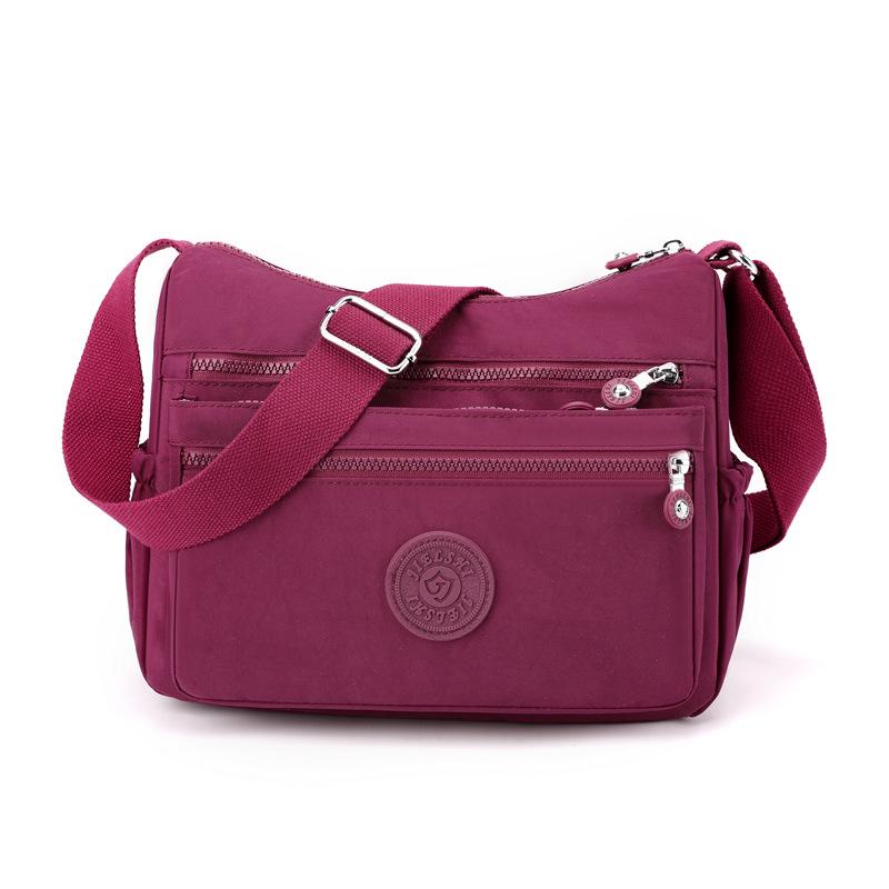 Trendy Women's Water-Repellent Nylon Crossbody Bag