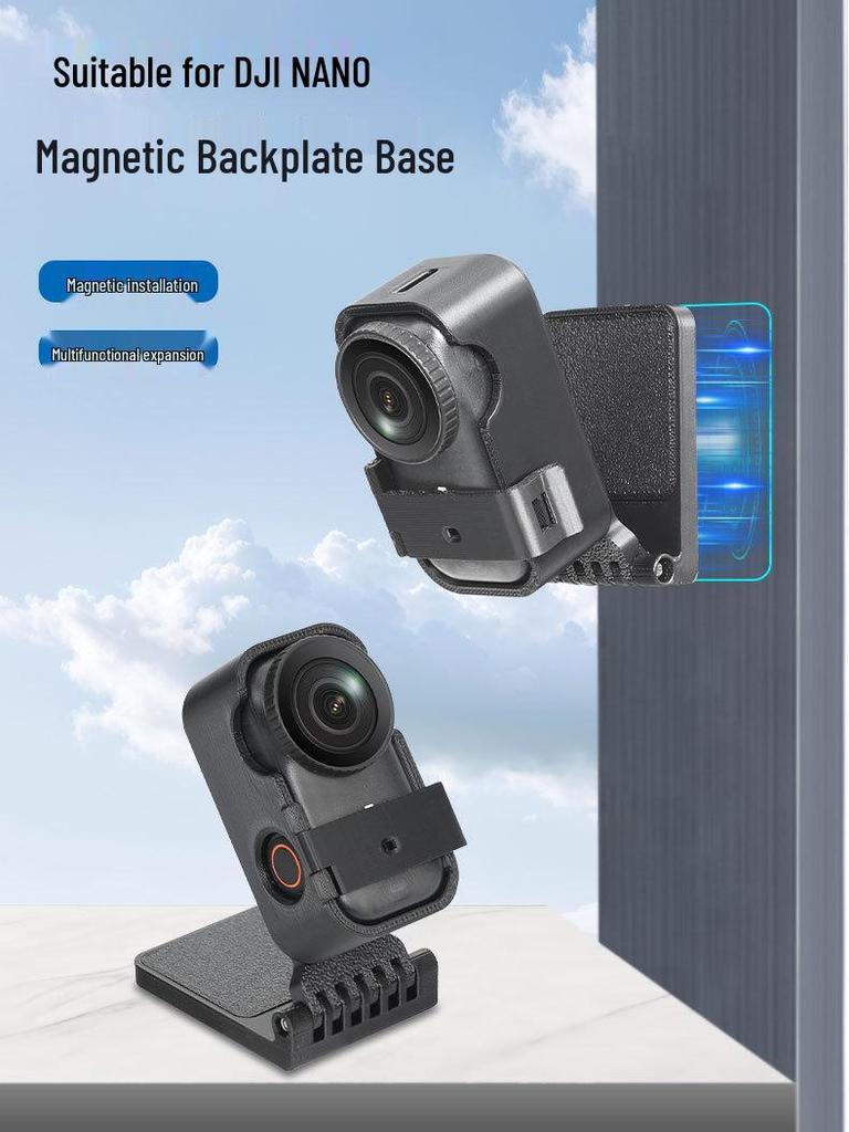 Acessório de Câmera Panorâmica DJI Nano Thumb com Ventosa de Vidro Magnético