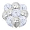 20ks metalický balónek Happy Birthday Balloon Confetti Balloon Gold Silver Blue