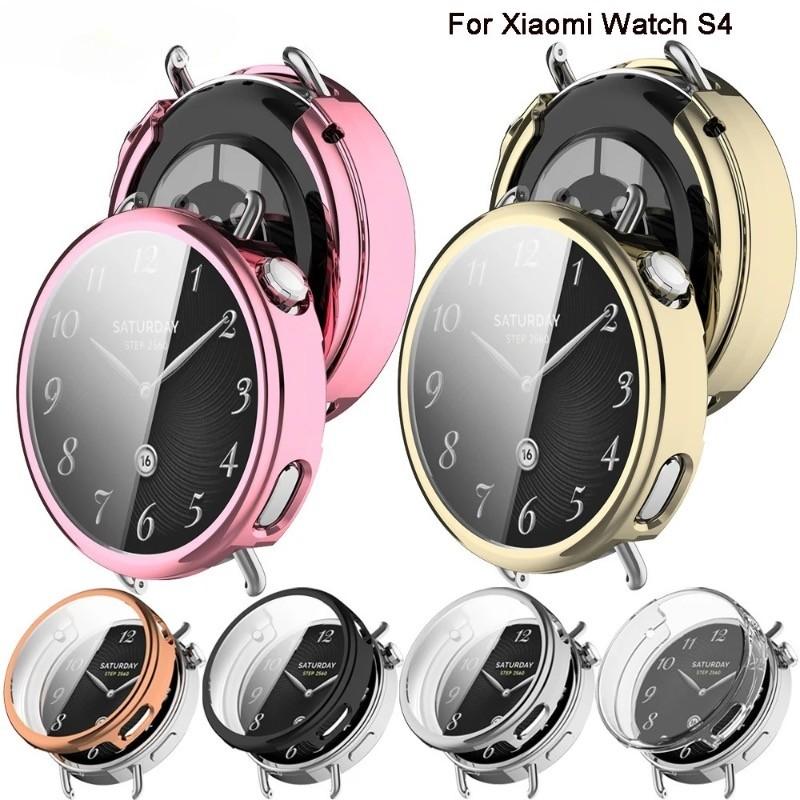 Case for Xiaomi Watch S4 41mm Smartwatch Soft TPU Shell Shockproof Protector Frame Full Cover Case