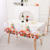 Disposable Disposable Tablecloths Plastic Table Cover Natal Christmas Tablecloth  New Year Party