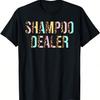 Hair Dryer Mirror Comb Love Funny Stylist Hairdresser Gift T-Shirt