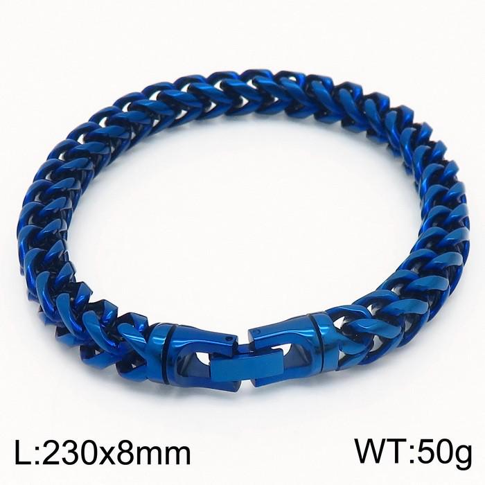 Trendy Minimalist Dragon Bone Chain Titanium Steel Bracelet
