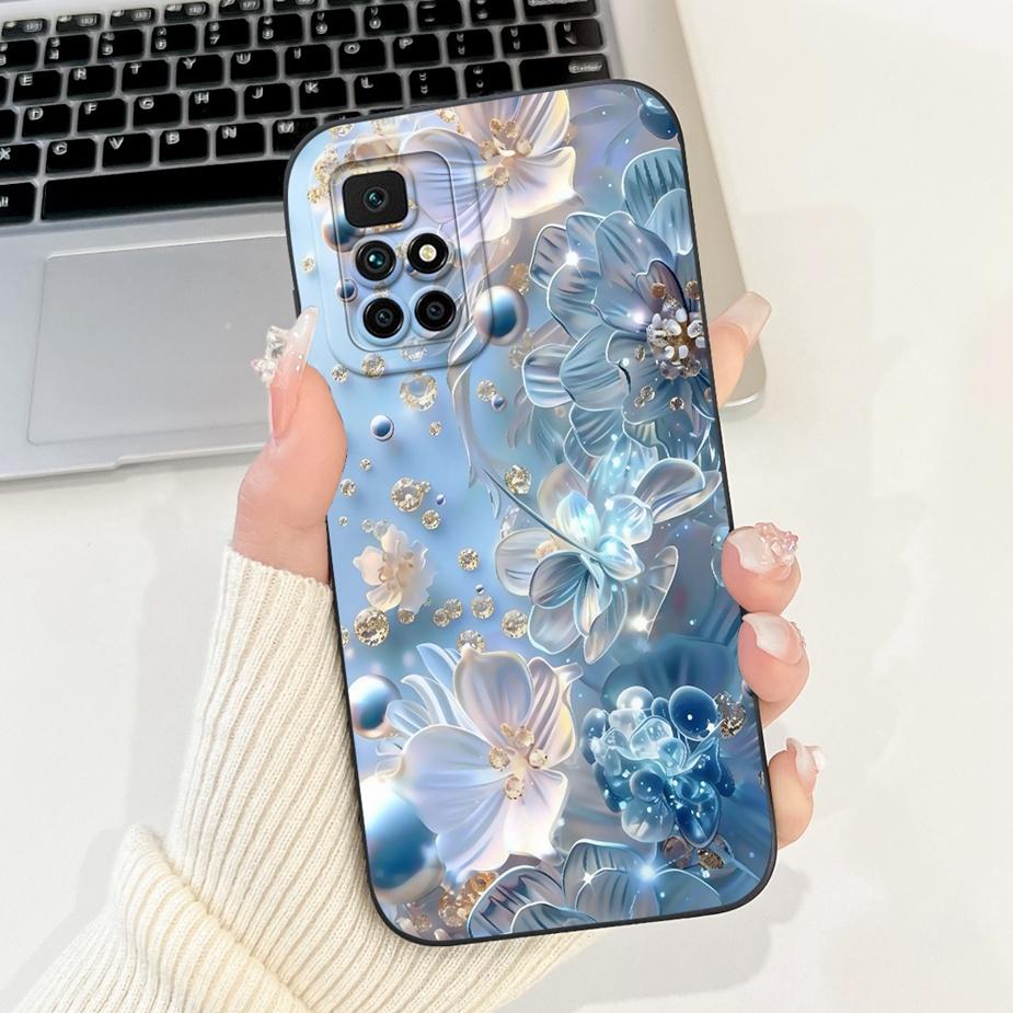 For Xiaomi Redmi 10 Case New Fashion Candy Painted Cover Soft TPU Phone Case For Redmi 10 Prime Redmi10 2022 Fundas 6.5'' Bumper