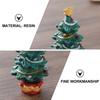 Christmas Resin Reindeer Mini Santa Flower Pot Nativity Scene Desktop Nativity Decorations Ornaments, Figurines, Ornaments, Ornaments, Toys,