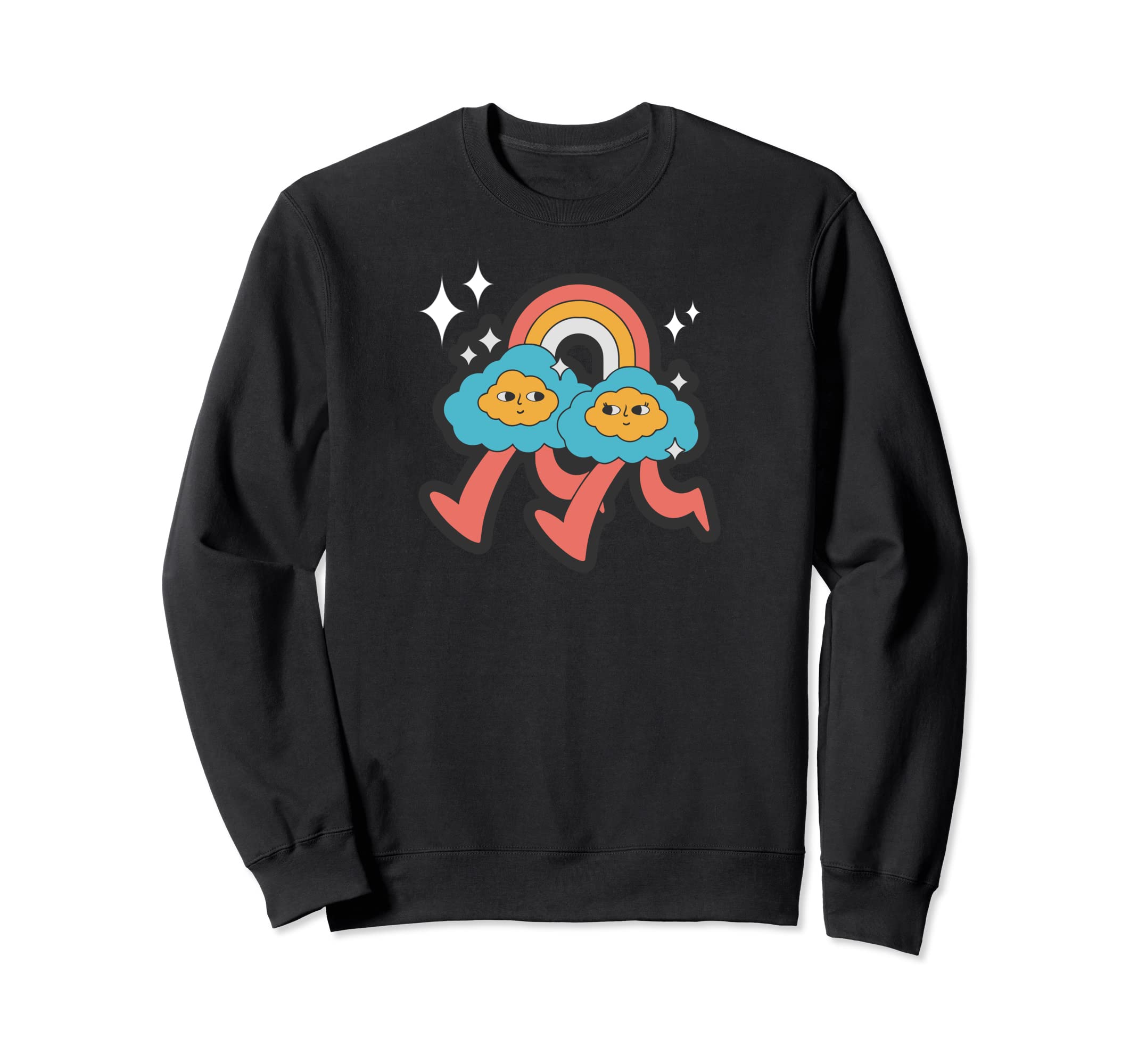 Rainbow Duo Cloud Best Friends Best Tees Forever Dynamic Duo Trainer чёрный